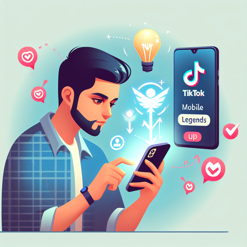 cara live mobile legend di tiktok dengan mudah