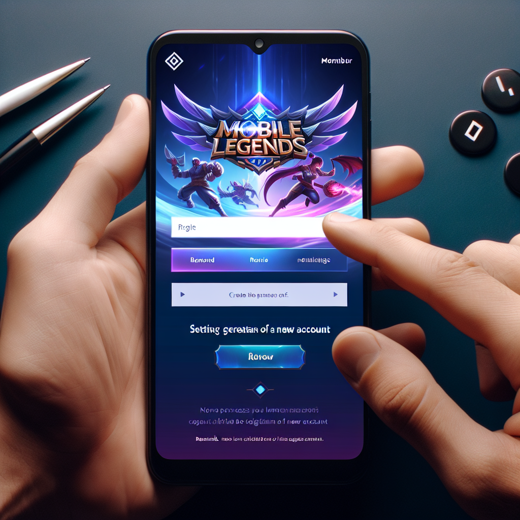 cara buat akun mobile legend baru dengan mudah