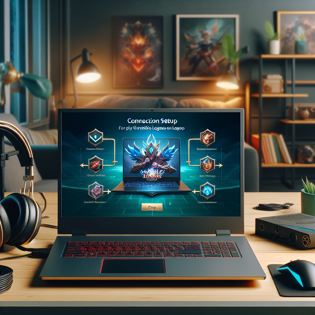 cara bermain Mobile Legend di laptop dengan mudah